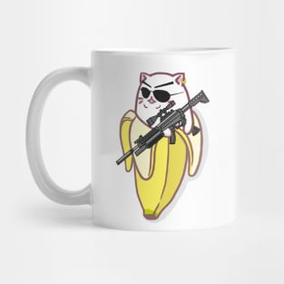 Gun Banana Cat Mug